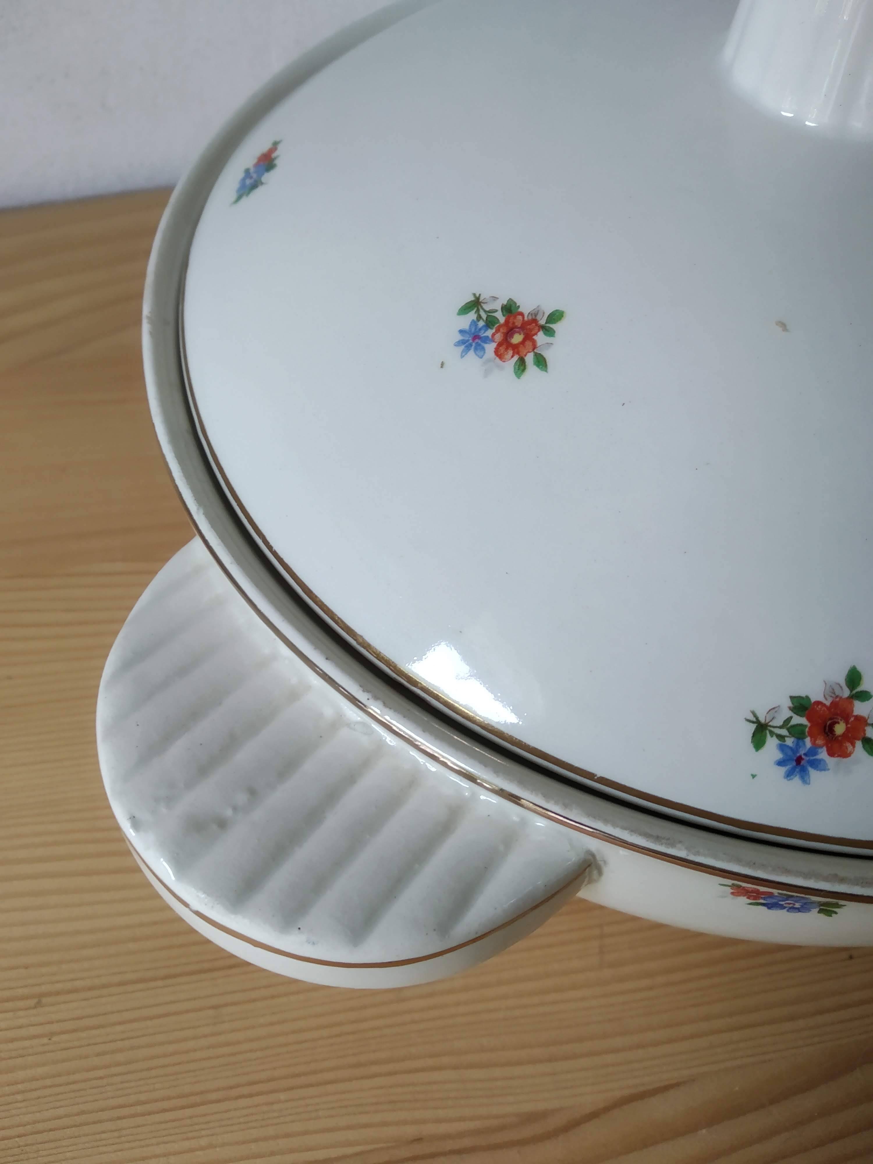 Vintage Badonviller soup tureen