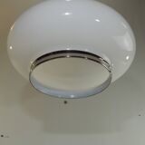 Suspension opaline /plafonnier/vintage