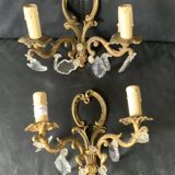 Bronze appliques and tassels
