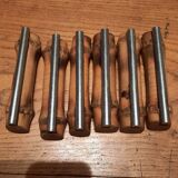 6 knife doors in bamboo and metal