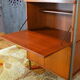 Top design vintage 1950 mahogany secretary