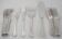 12 fish cutlery and serving cutlery, 26 pieces Christofle Boréal in silver-plated metal.