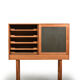 Danish oak and formica cabinet 1960s