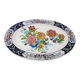 Large oval flower dish
