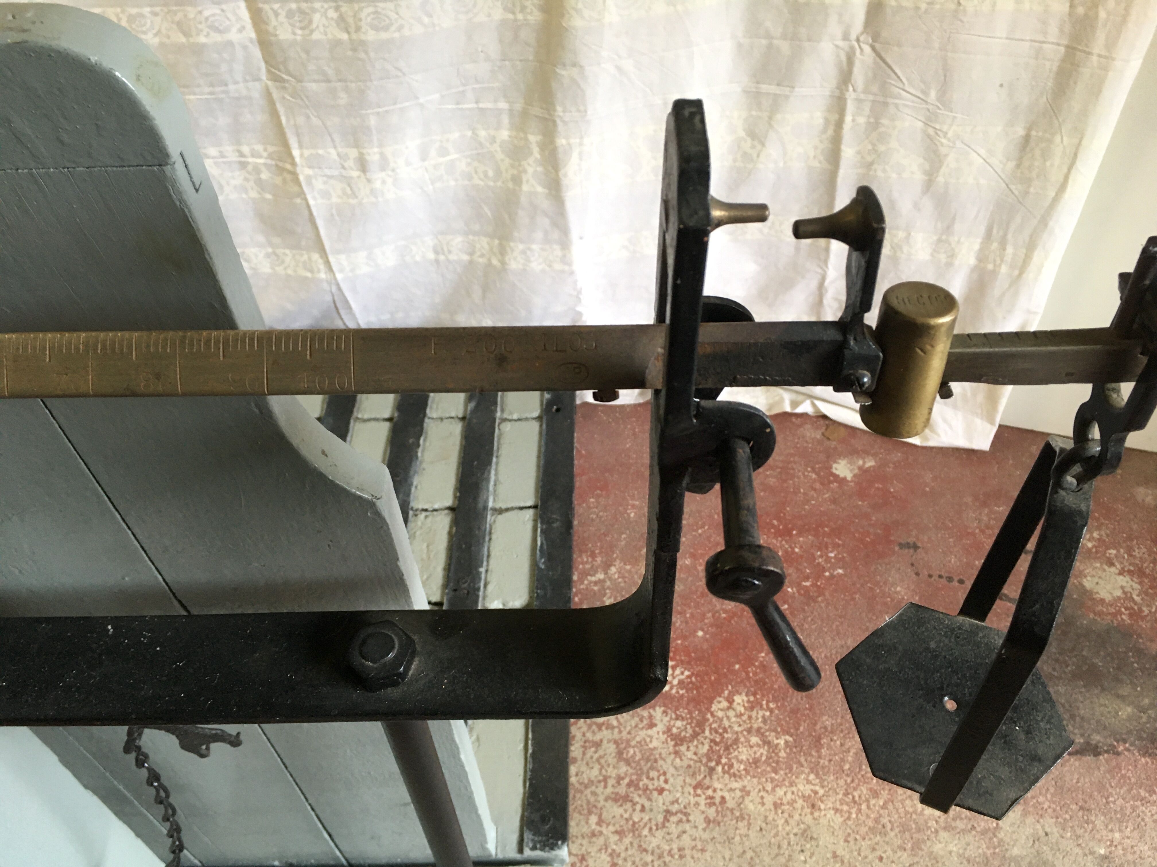 Old-grained scale, early 20th century