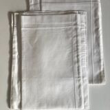 Pair of pillowcases reserve canvas trousseau 1960