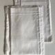 Pair of pillowcases reserve canvas trousseau 1960