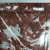 Burgundy marble dressing table