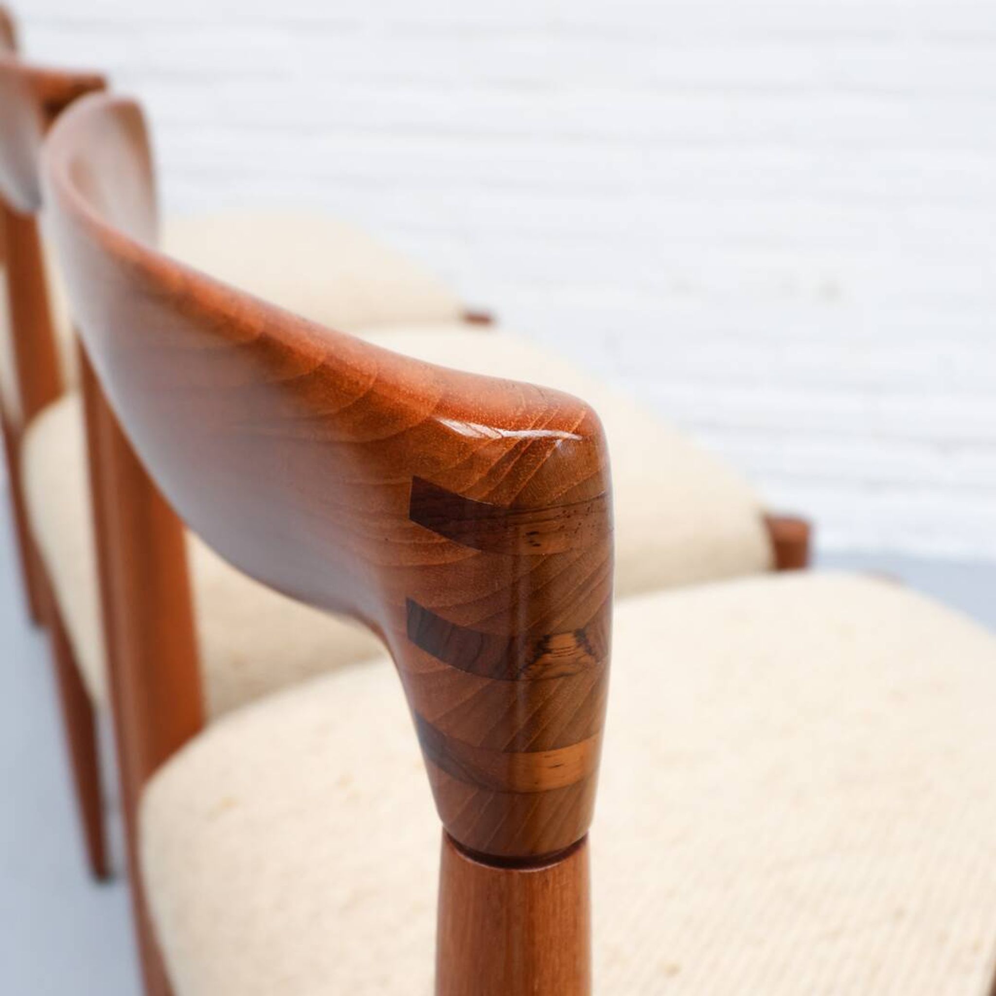 Teak Dining Chairs by H.W. Klein for Bramin 1960s