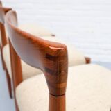 Teak Dining Chairs by H.W. Klein for Bramin 1960s
