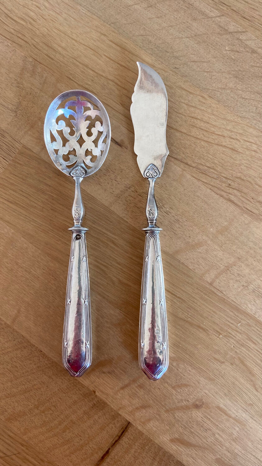 Appetizer cutlery / silver sweetness