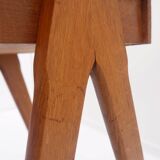 Pair of vintage compass legs bedside tables - circa 1960