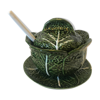 Soup dabbling cabbage shape