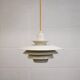 Vintage JEKA Verona Pendant Lamp – Danish Mid-Century Modern Lighting