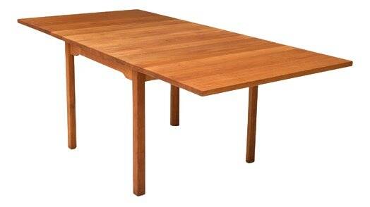 Scandinavian drop leaf dining table in oak, 1970s