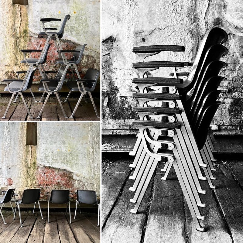 Wesifa vintage stacking chair – German space design from the 1960s