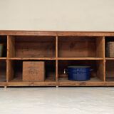 Antique victorian shop counter