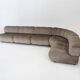 Vintage Italian Giuseppe Munari modular sofa, Italy, 1970s