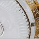 Fuit cup or centerpiece by St Louis Crystal model Thistle