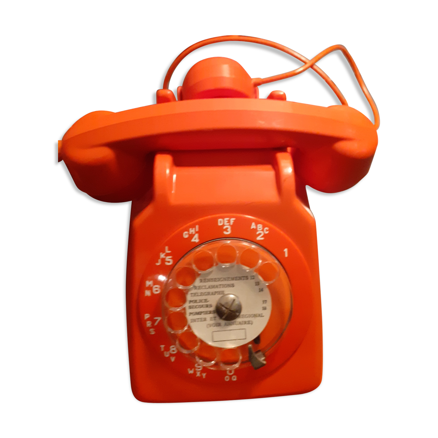 70's orange phone
