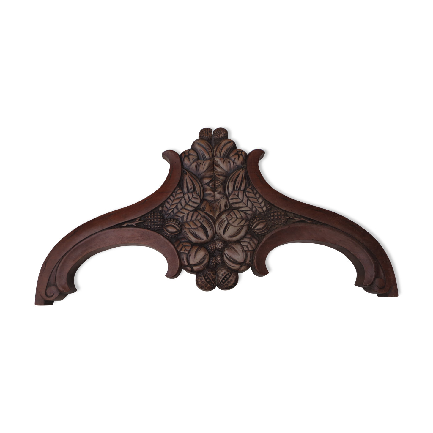 Deco wooden pediment