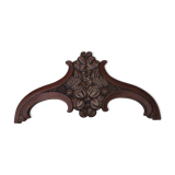 Deco wooden pediment