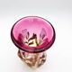 Vase Studio Glass Josef Hospodka Chribska Sommerso Feuille Argent