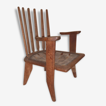 Restore solid oak Chair