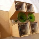 Set of 6 Alsace white wine glasses, new in their original box
