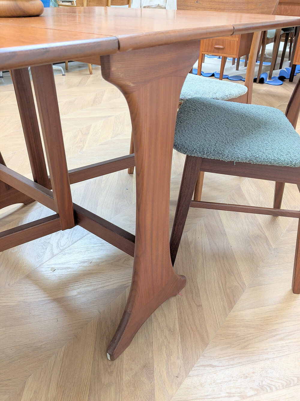 Foldable Gplan table vintage - 1960s