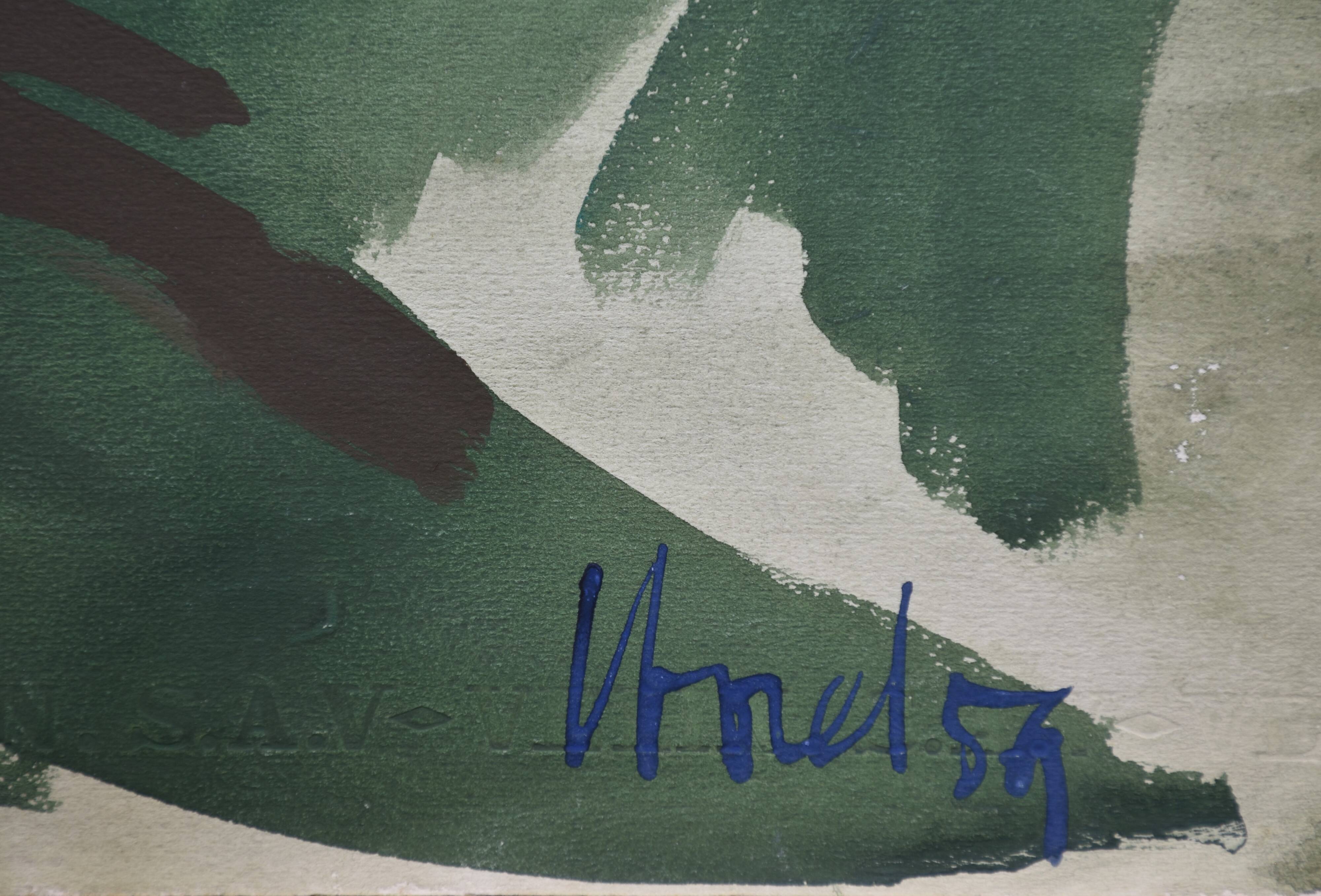 Jeannie Borel, Autumn Landscape in Switzerland (1959)