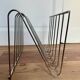 Metal magazine rack, Atelier A model Z, 1970s