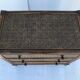 Commode en rotin et cannage années 60-70