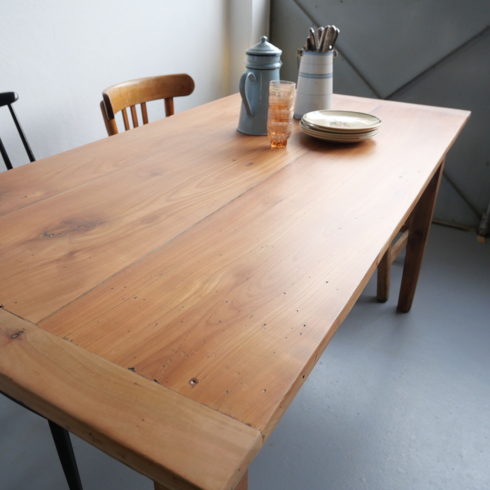 Old farmhouse table
