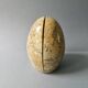 Marble bookends, egg shape