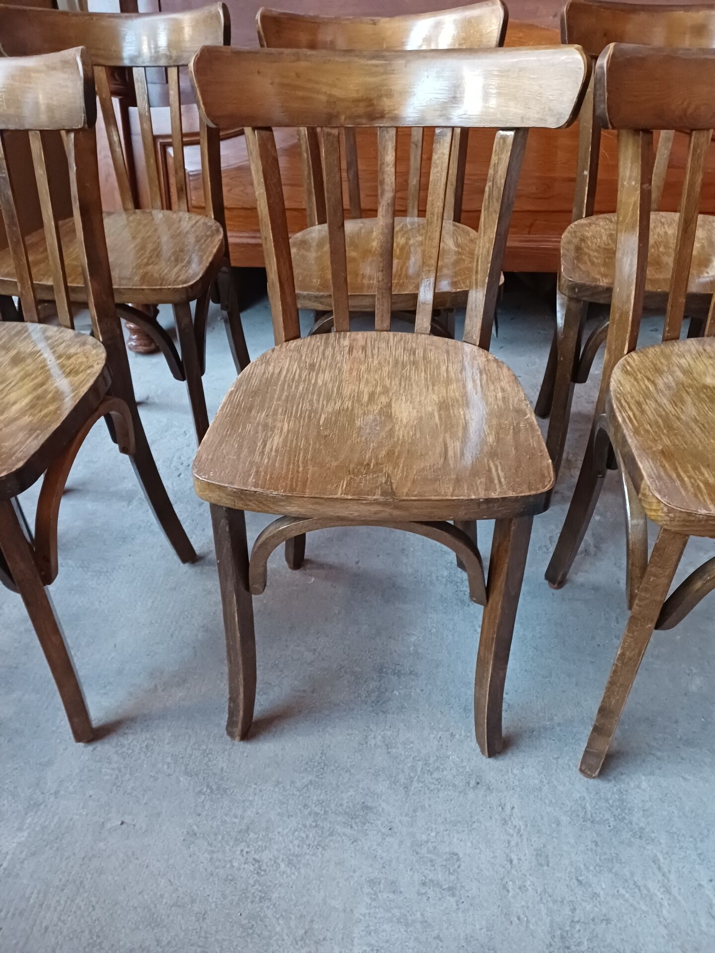 Lot de 6 chaises bistrot 