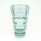 Art Deco vase, alexandrite glass, design by J. Hoffmann, Moser, Czechoslovakia, 1930s
