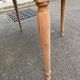 Renovated Louis Philippe round extendable dining table 110-200cm 19th century