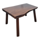 Brutalist oak coffee table