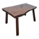 Brutalist oak coffee table