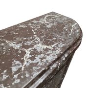 French Art Deco Faux Marble Mantelpiece, from the 1920/30s