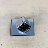 Art Deco sculpture in chrome metal