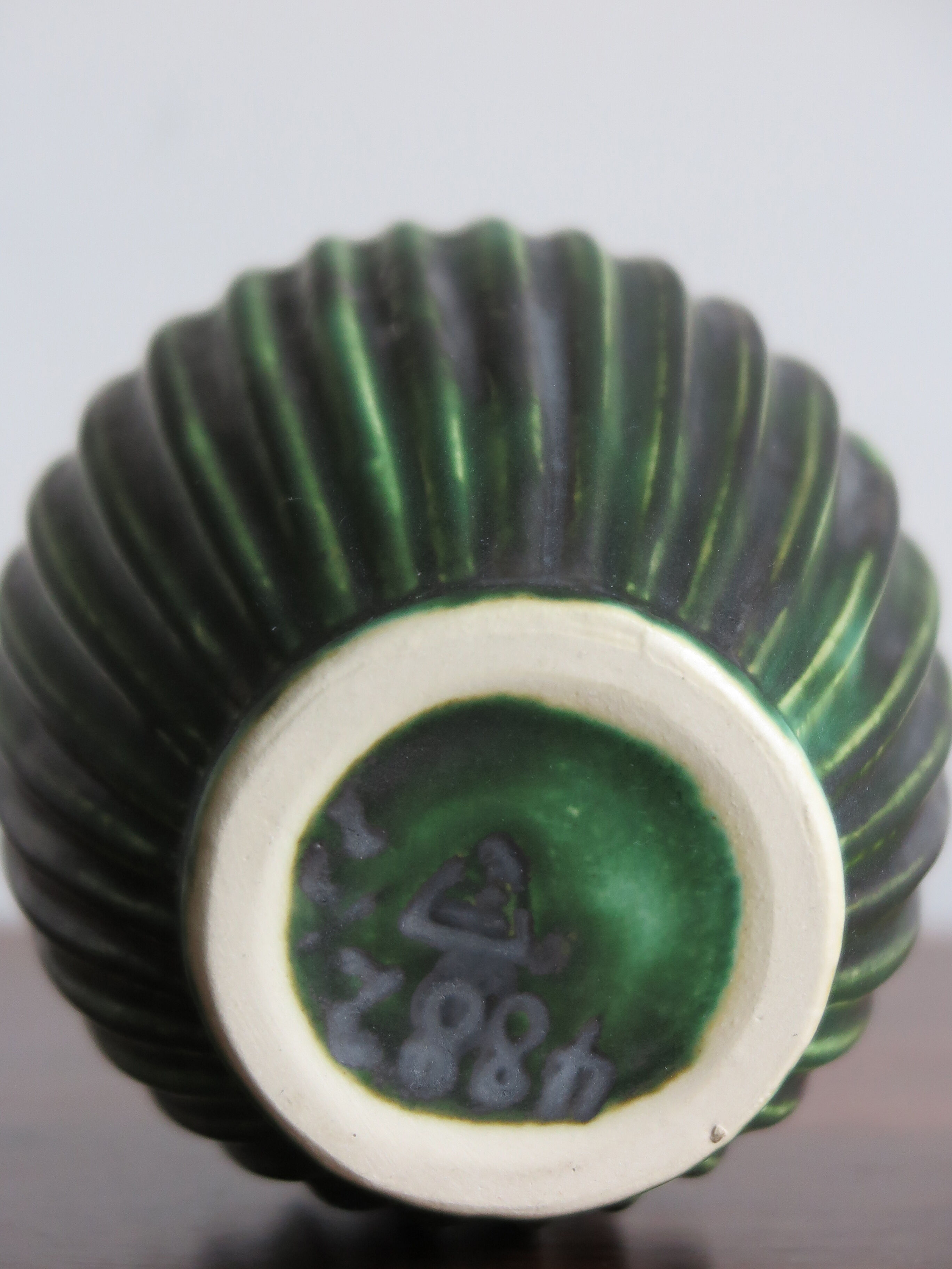 Scandinavian ceramic vases by Michael Andersen, 1940s