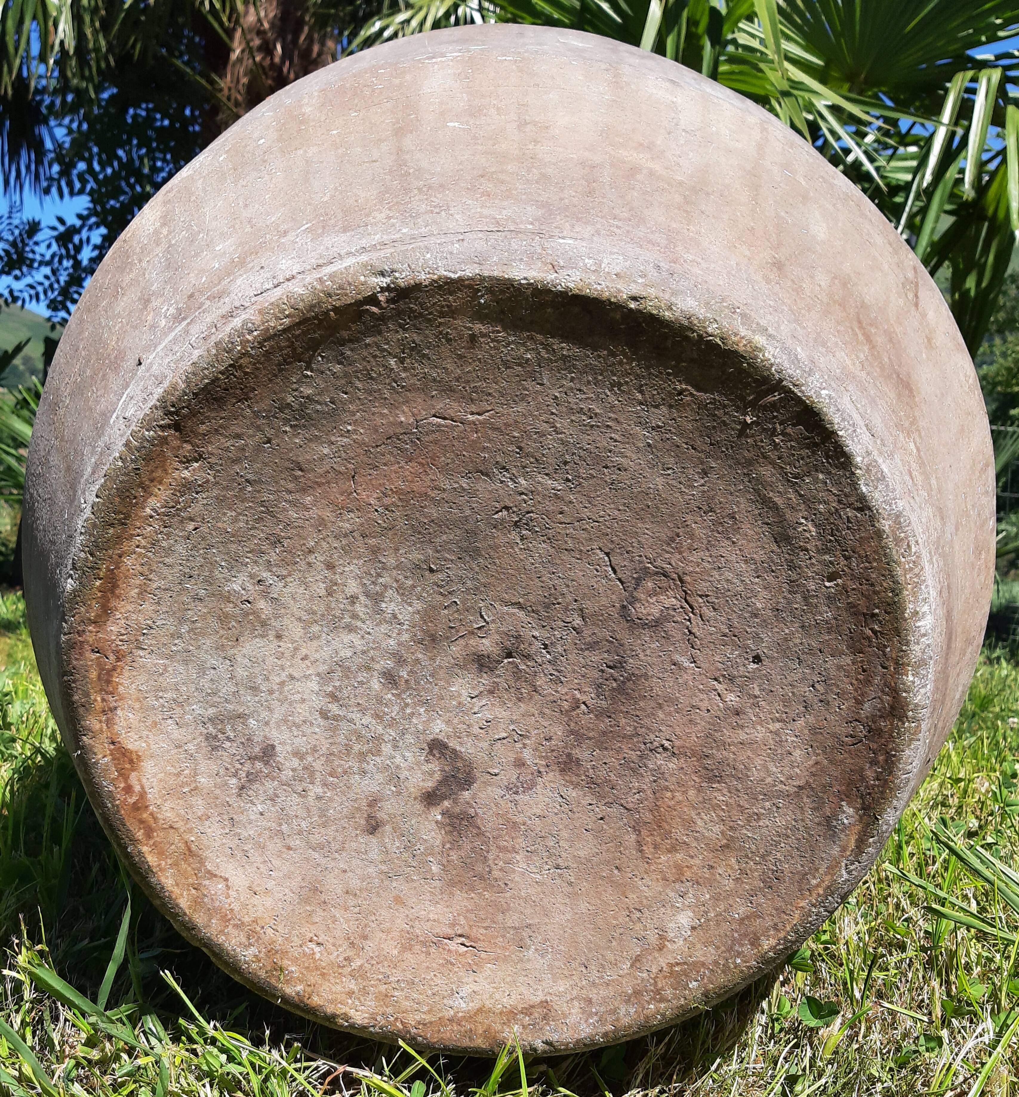 Pair of olive oil jars (or "tinajas"), Spain, 19th century