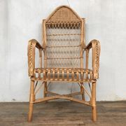 Armchair in bamboo and rattan 1950/1960