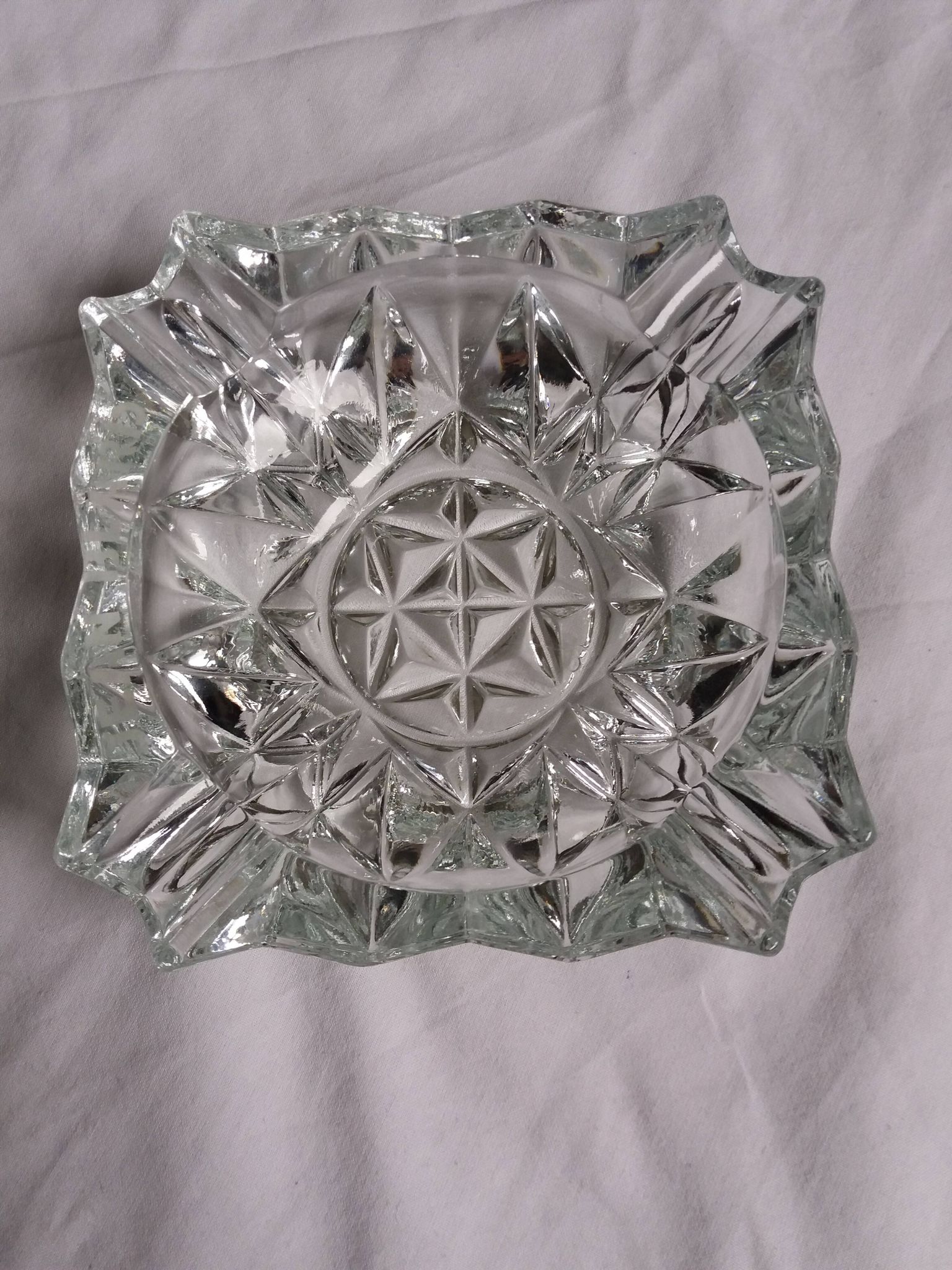 Jean Blard advertising glass ashtray