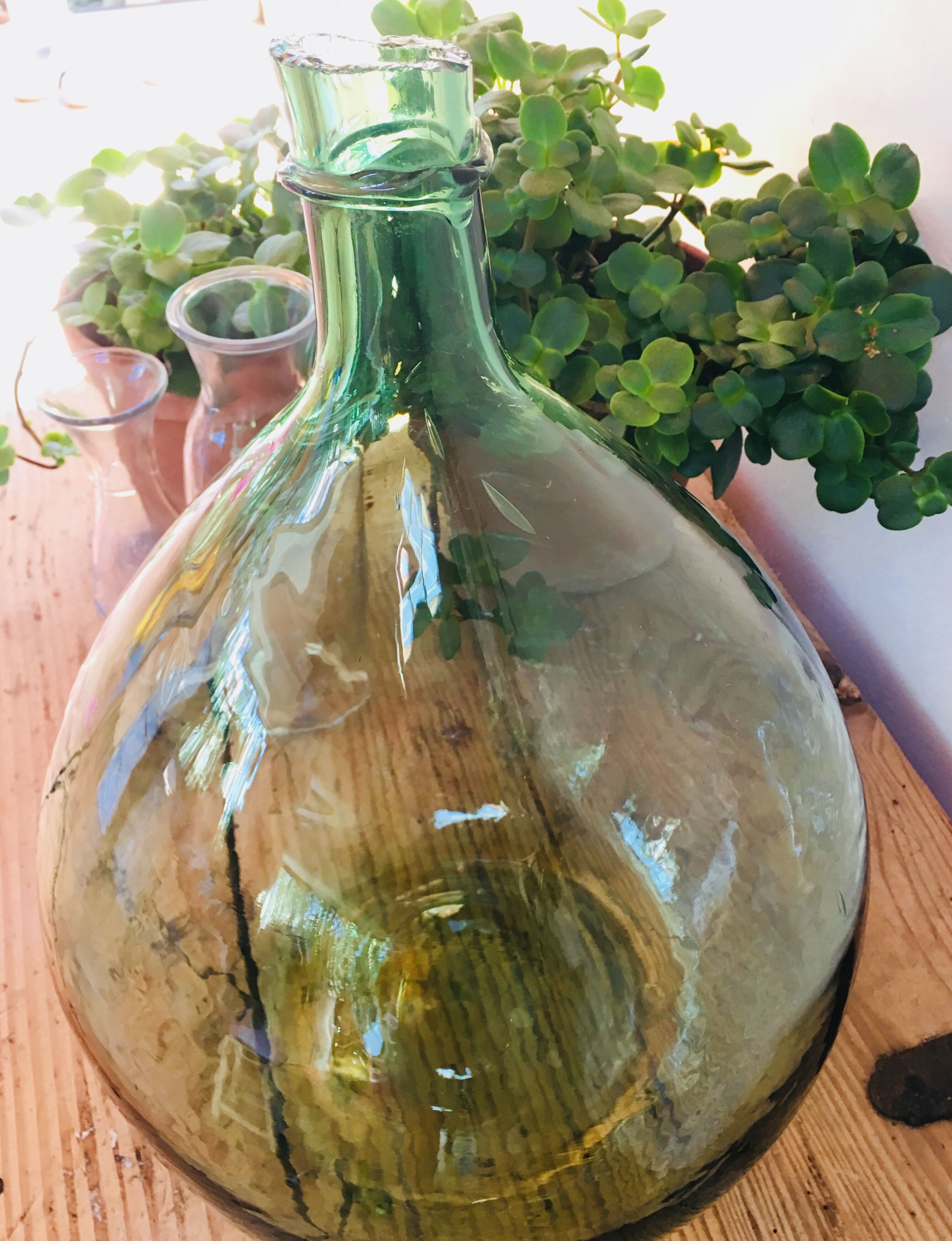 Demijohn green 15 litre