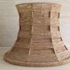 Jute lampshade, Ø 45 cm
