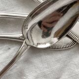5 Ercuis silver-plated mocha teaspoons