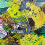 Philippe Charpentier (20th century) Mixed media on canvas, 1997